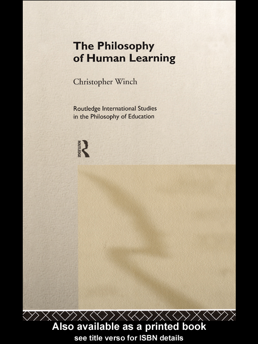 -Philosophy-of-Human-Learning